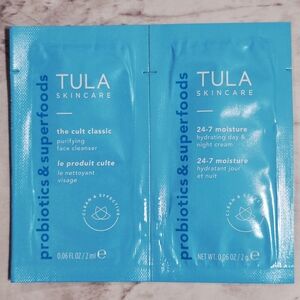 Tula Skincare Cleanser & Cream Duo Cult Classic Cleanser & 24-7 moisture cream